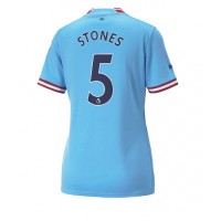 Manchester City John Stones #5 Fotballklær Hjemmedrakt Dame 2022-23 Kortermet